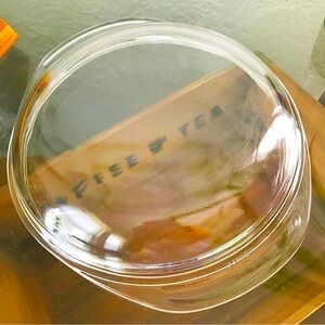 Vintage PYREX Round Replacement Lid 684-C 23 Clear Glass Lid